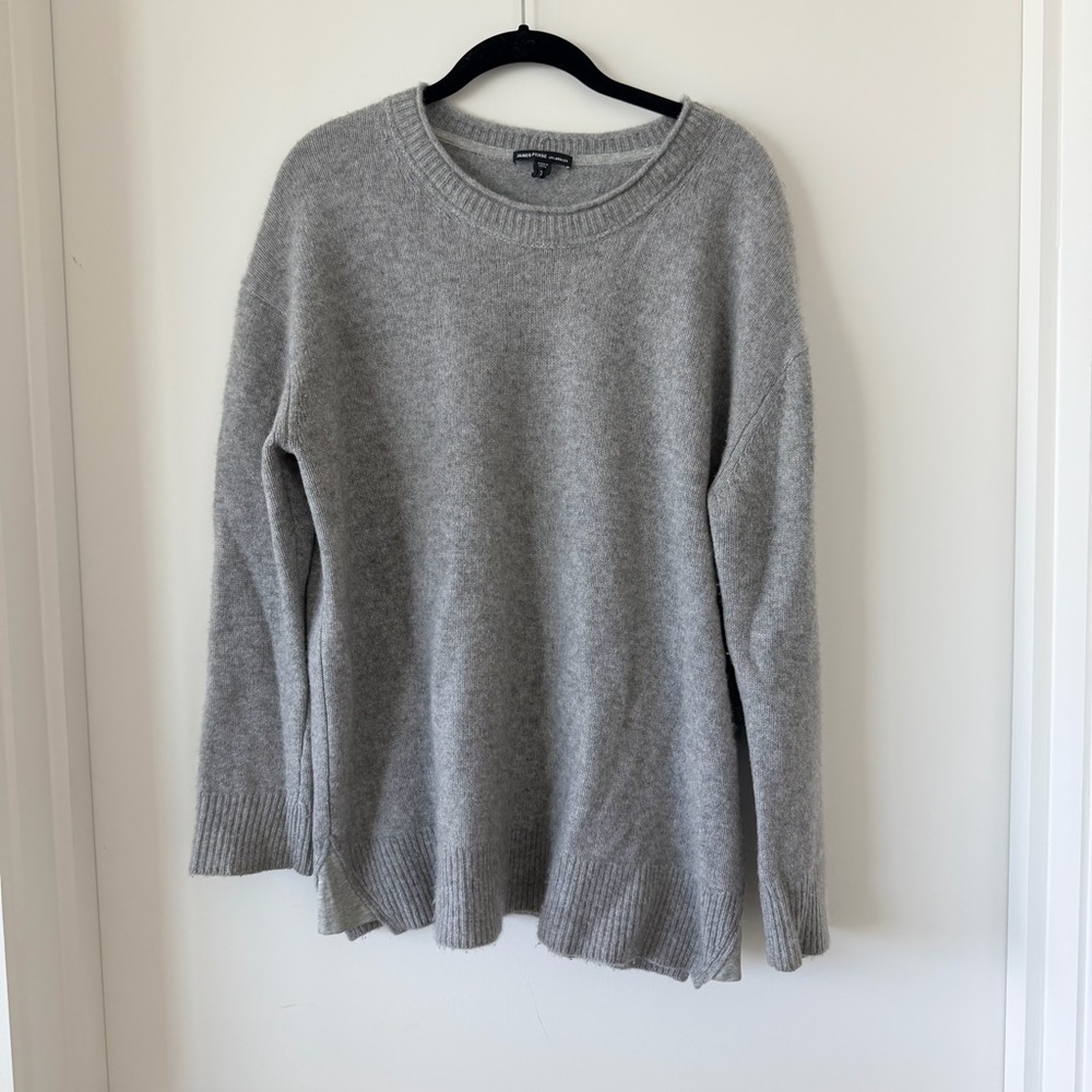 James Perse 100% Cashmere Oversized Sweater